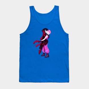 Bonnie and The Star kiss, Vamp world Bubbline, Fionna and Cake / Adventure Time fan art Tank Top